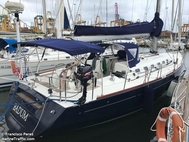 badum (Pleasure craft) - IMO , MMSI 225996378 under the flag of Spain