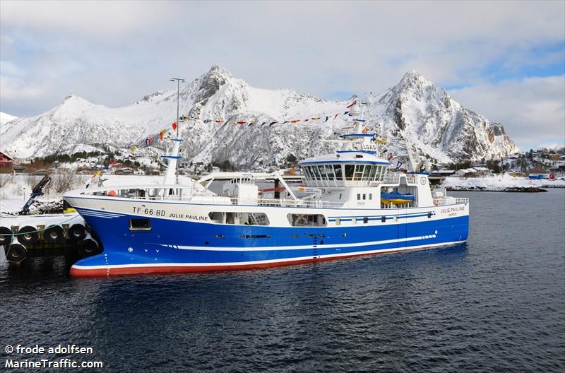 julie pauline (Fishing Vessel) - IMO 9893254, MMSI 257922000, Call Sign LGAS under the flag of Norway