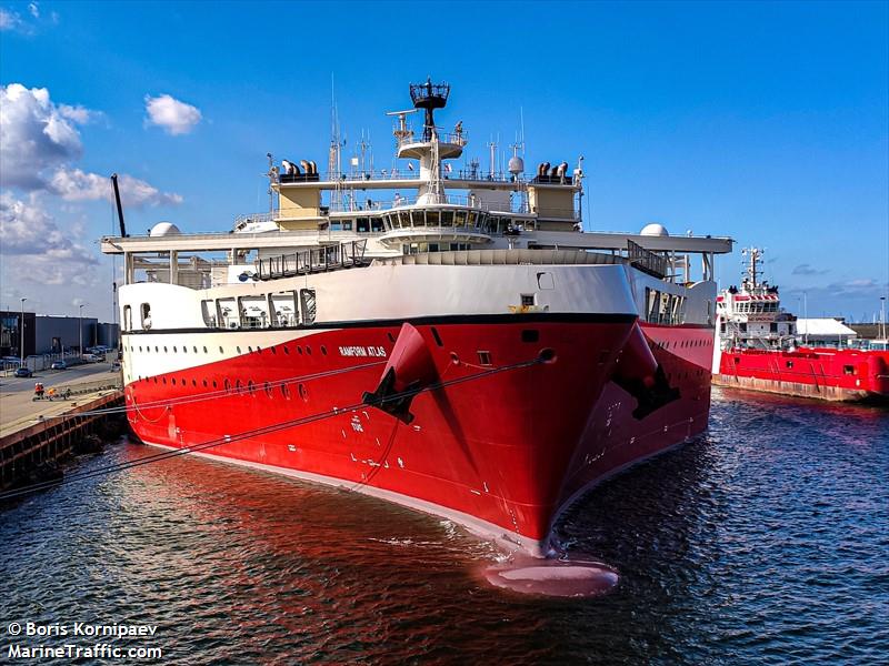 ramform atlas (Research Vessel) - IMO 9629897, MMSI 258080000, Call Sign LART8 under the flag of Norway