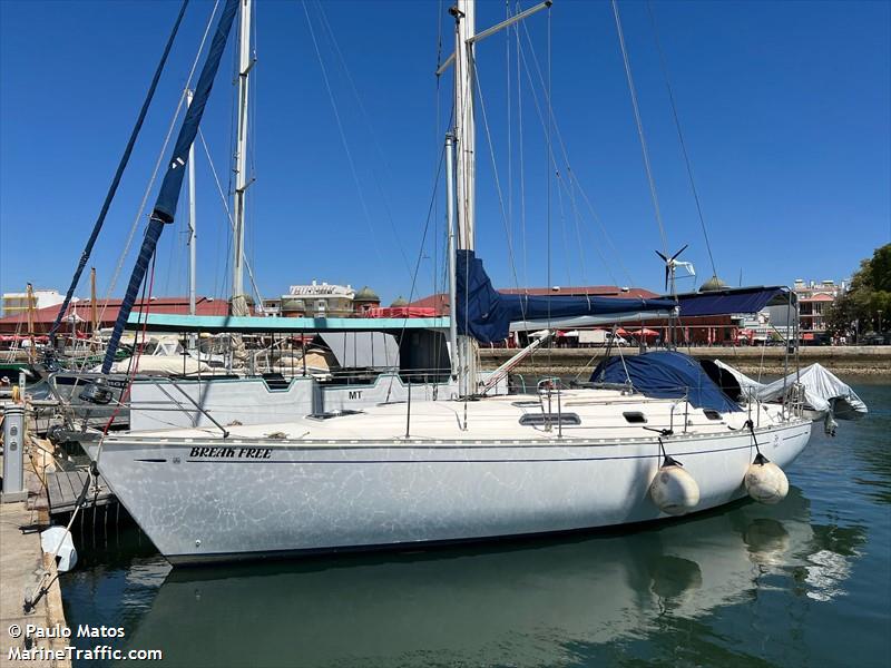 break free (Sailing vessel) - IMO , MMSI 263441689, Call Sign CRA9435 under the flag of Portugal