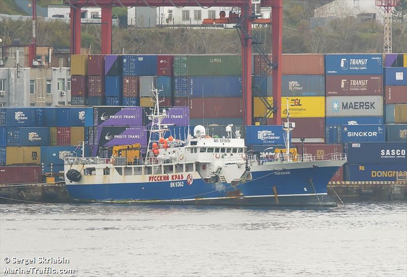 poronay (Fishing Vessel) - IMO 8811807, MMSI 273420390, Call Sign UBDR3 under the flag of Russia