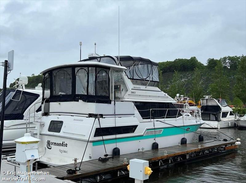 normandie (Pleasure craft) - IMO , MMSI 316046539 under the flag of Canada
