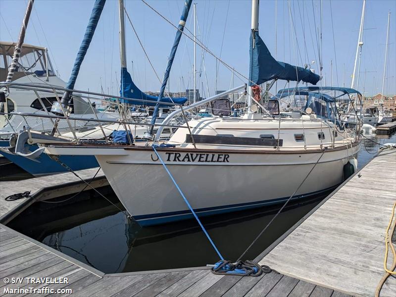 traveller (Sailing vessel) - IMO , MMSI 338467709 under the flag of USA