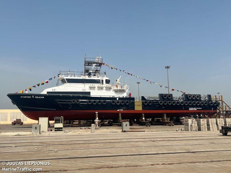 stanford pelican (Offshore Tug/Supply Ship) - IMO 9940150, MMSI 352001946, Call Sign HOA5361 under the flag of Panama