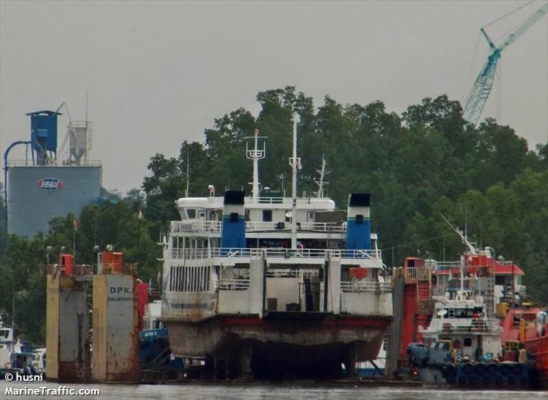 agung samudra xviii (Landing Craft) - IMO 9772424, MMSI 525003322, Call Sign P L M X under the flag of Indonesia