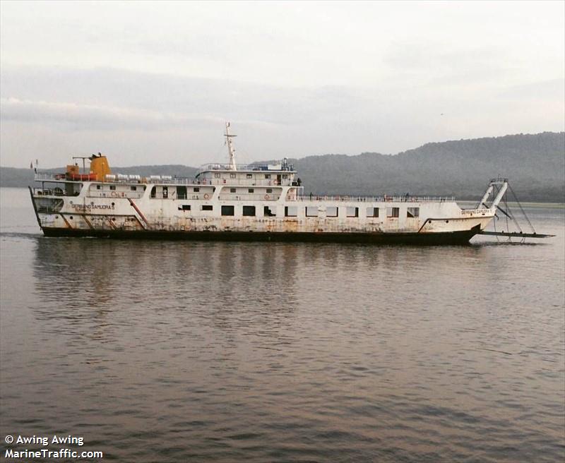 km.gerbang samudra 5 (Passenger ship) - IMO , MMSI 525264857, Call Sign YBLE2 under the flag of Indonesia