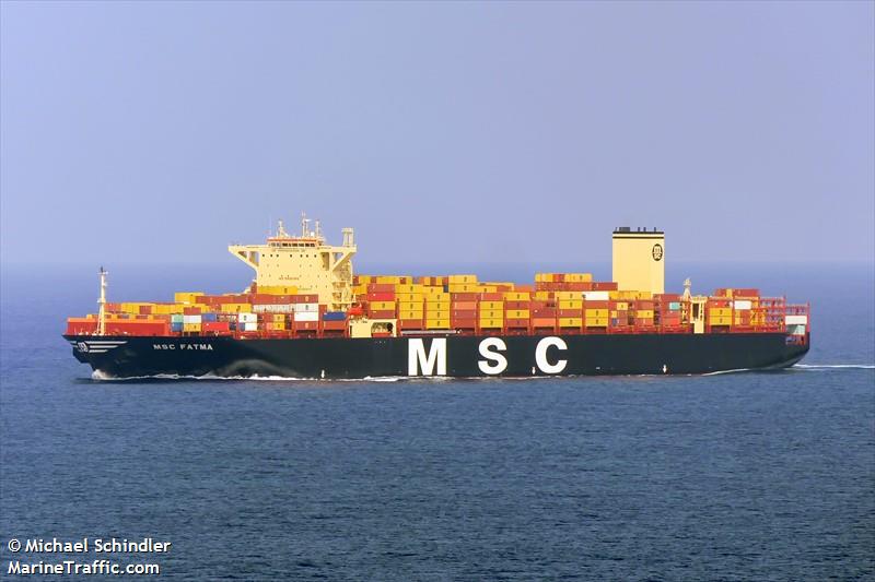msc fatma (Container Ship) - IMO 9927251, MMSI 636021768, Call Sign 5LFO9 under the flag of Liberia