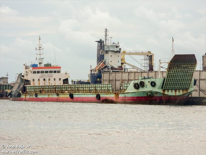 mei ling3 (Landing Craft) - IMO 9667394, MMSI 667003372, Call Sign DUB2027 under the flag of Sierra Leone