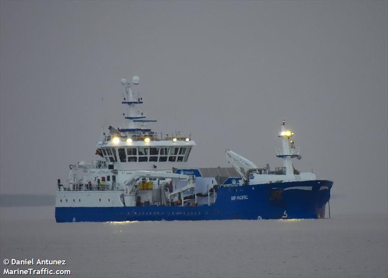 grip pacific (Fish Carrier) - IMO 9680918, MMSI 725001543, Call Sign CA5568 under the flag of Chile