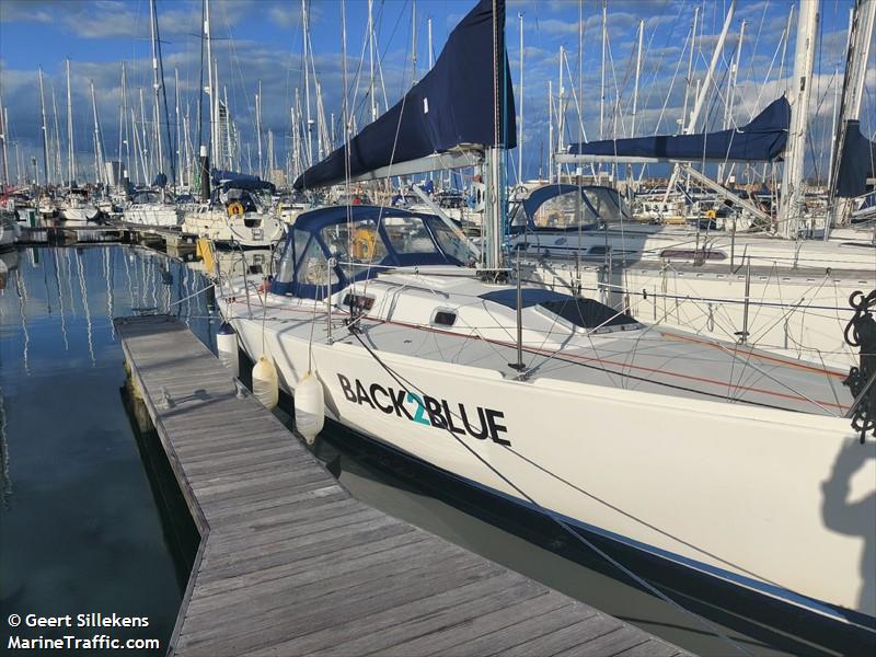 back2blue (Sailing vessel) - IMO , MMSI 244801530, Call Sign PH3460 under the flag of Netherlands