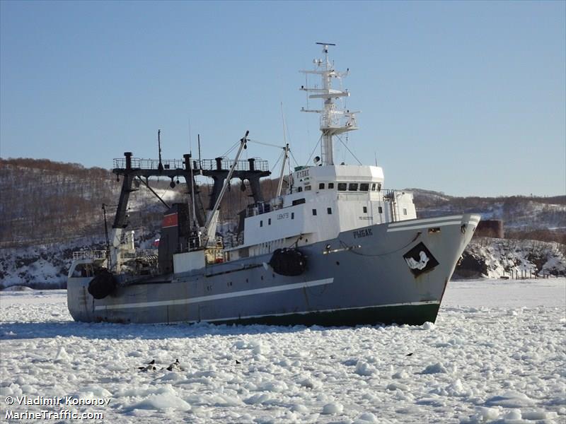 rybak (Fishing Vessel) - IMO 8522078, MMSI 273339120, Call Sign UBKF9 under the flag of Russia