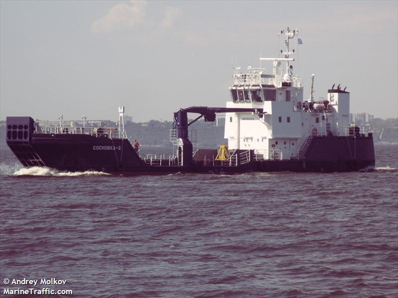 sosnovka-2 (Landing Craft) - IMO 9582025, MMSI 273356320, Call Sign UBCH5 under the flag of Russia