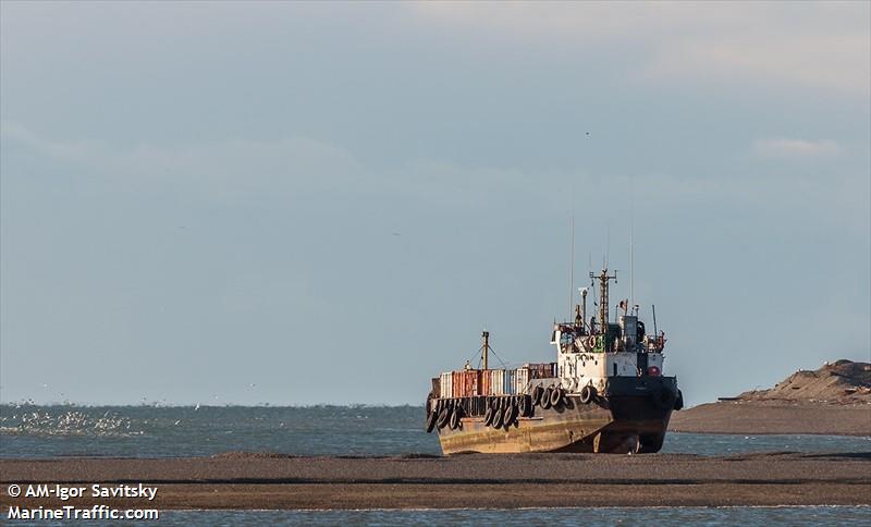 sp-10 (Deck Cargo Ship) - IMO 8726272, MMSI 273431040, Call Sign UHLX under the flag of Russia