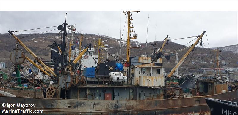 charymovo (Fishing Vessel) - IMO 7828566, MMSI 273432440, Call Sign UEUV under the flag of Russia