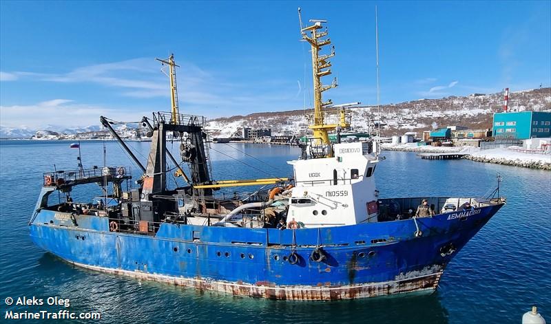 demidovo (Fishing Vessel) - IMO 8227848, MMSI 273451340, Call Sign UGQX under the flag of Russia
