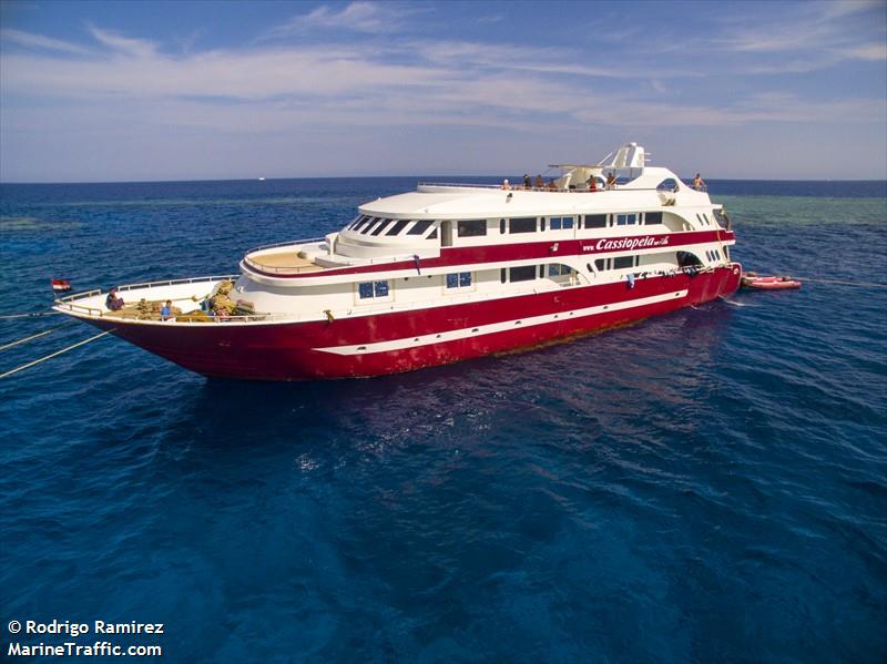 cassiopeia (Pleasure craft) - IMO , MMSI 345040037, Call Sign XCBJ7 under the flag of Mexico