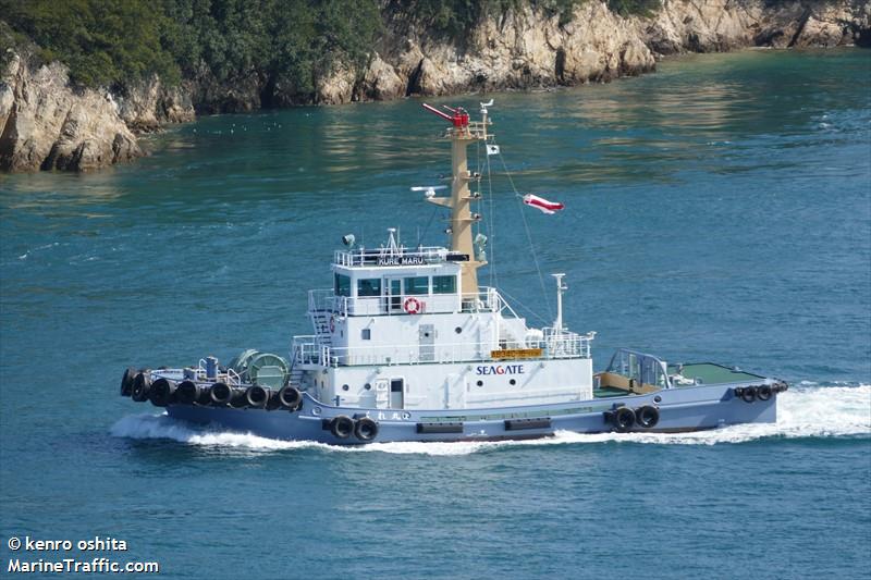 kure maru (Tug) - IMO 9826641, MMSI 431010619, Call Sign JD4299 under the flag of Japan