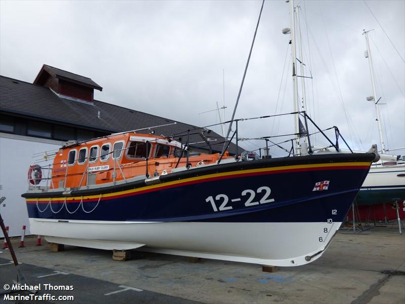 rnli lifeboat 12-22 (SAR) - IMO , MMSI 232002727, Call Sign 2GBE under the flag of United Kingdom (UK)