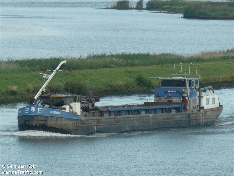 nienke (Dredging or UW ops) - IMO , MMSI 244100611, Call Sign PG7696 under the flag of Netherlands
