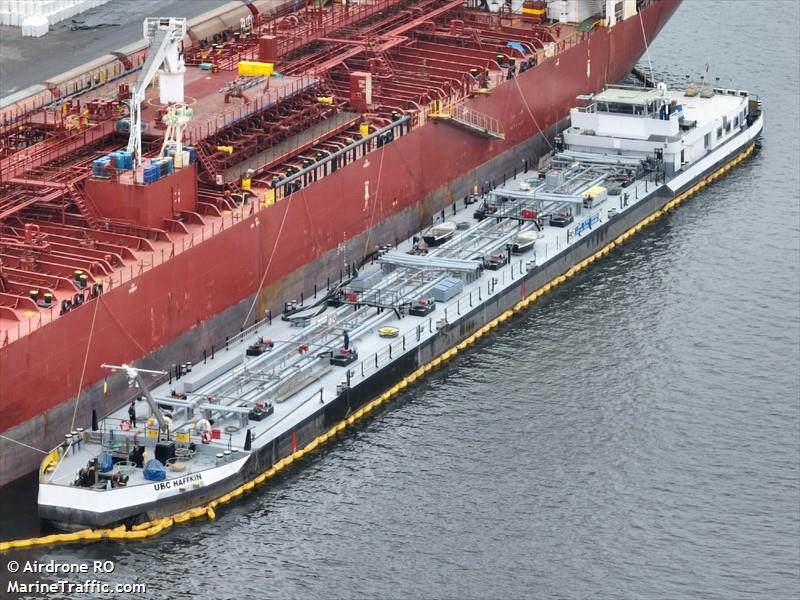 ubchaffkin (Tanker) - IMO , MMSI 267131316, Call Sign OMMP__ under the flag of Slovakia