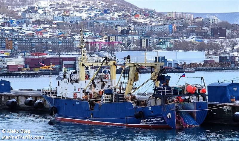 kapitan malyakin (Fishing Vessel) - IMO 9406207, MMSI 273312240, Call Sign UEAQ under the flag of Russia