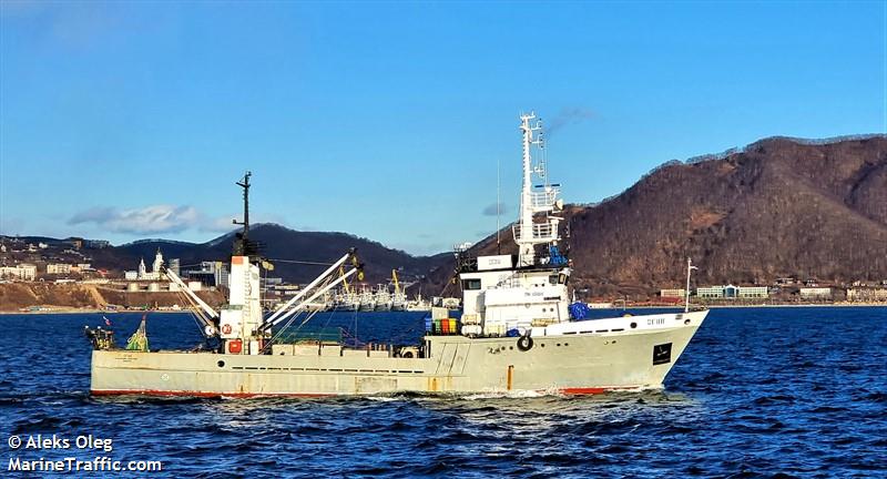ogny (Fishing Vessel) - IMO 8834641, MMSI 273436020, Call Sign UEFU under the flag of Russia