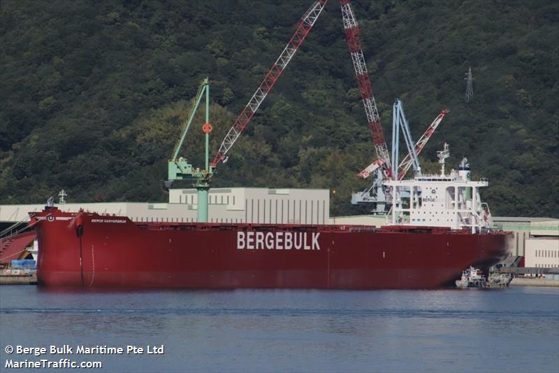 berge gasherbrum (Bulk Carrier) - IMO 9933078, MMSI 352001825, Call Sign 3E2741 under the flag of Panama