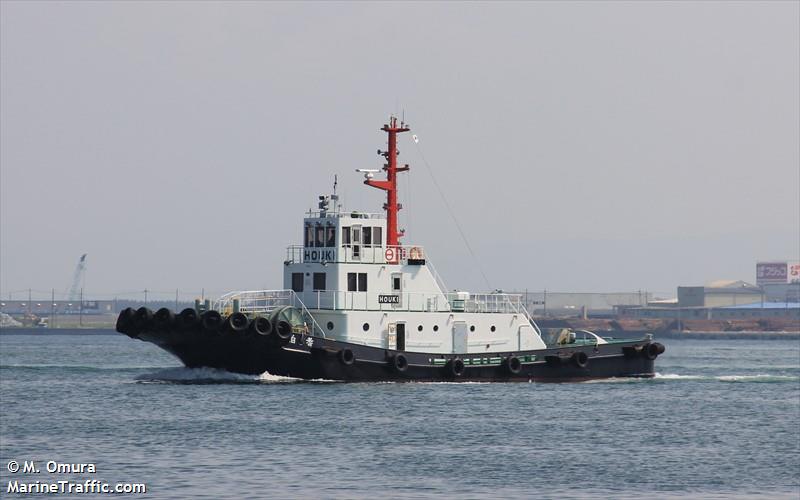 houki (Tug) - IMO , MMSI 431000438, Call Sign JG5384 under the flag of Japan