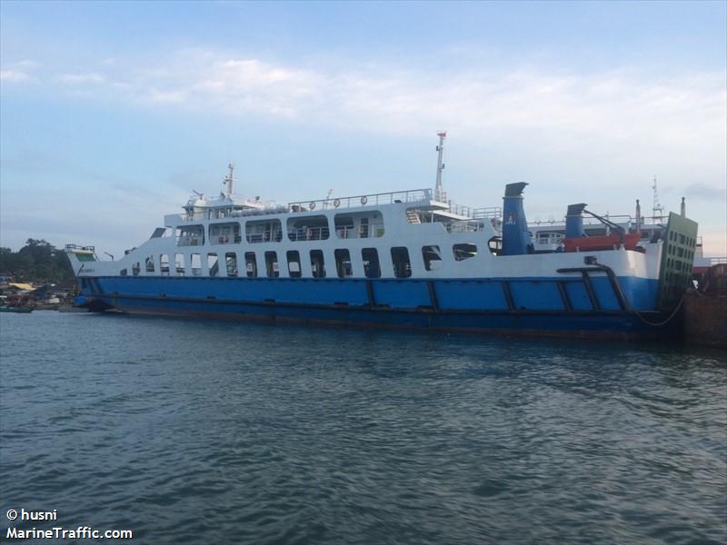 agung samudra ix (Landing Craft) - IMO , MMSI 525018104, Call Sign PMXL under the flag of Indonesia