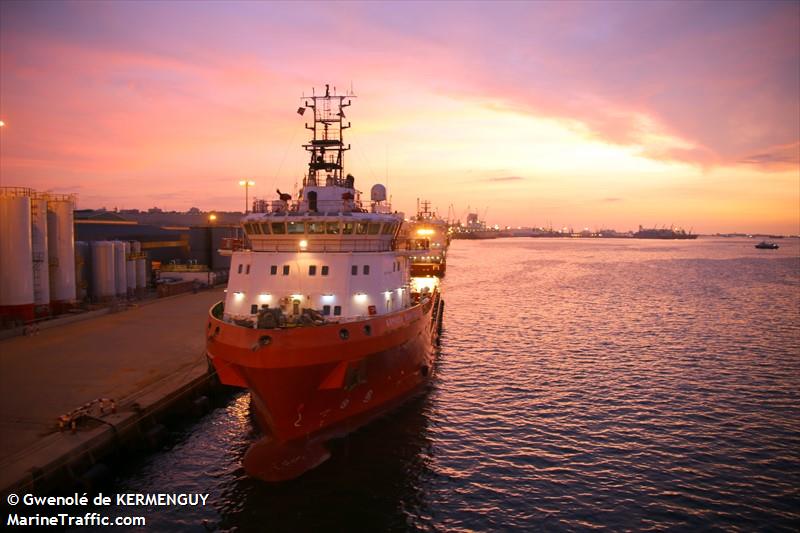 prima nusantara x (Offshore Tug/Supply Ship) - IMO 9669990, MMSI 525401746, Call Sign YDVF2 under the flag of Indonesia