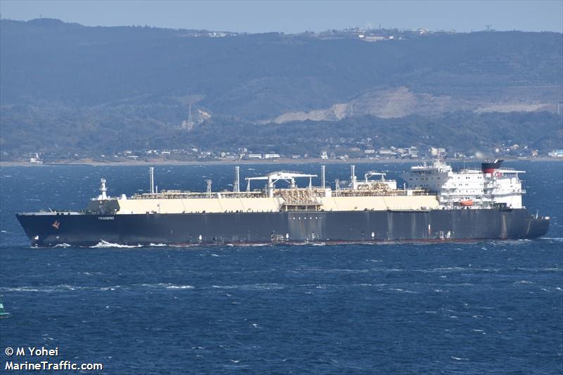 trader ii (LNG Tanker) - IMO 9238038, MMSI 636022404, Call Sign 5LIP8 under the flag of Liberia