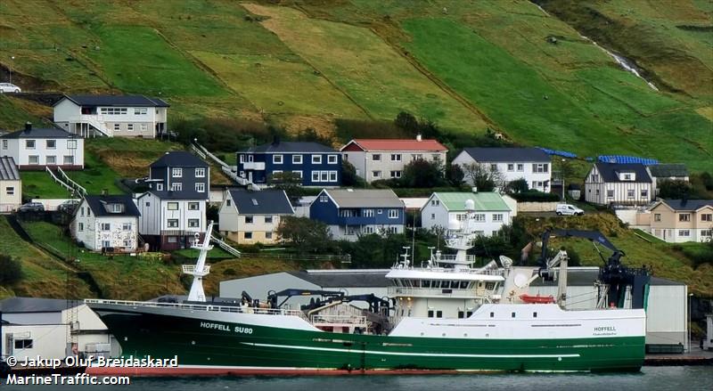 hoffell su (Fishing Vessel) - IMO 9414709, MMSI 251206000, Call Sign TFLF under the flag of Iceland