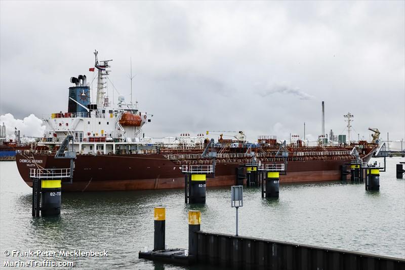 chemical mariner (Chemical/Oil Products Tanker) - IMO 9558971, MMSI 256251000, Call Sign 9HA5762 under the flag of Malta