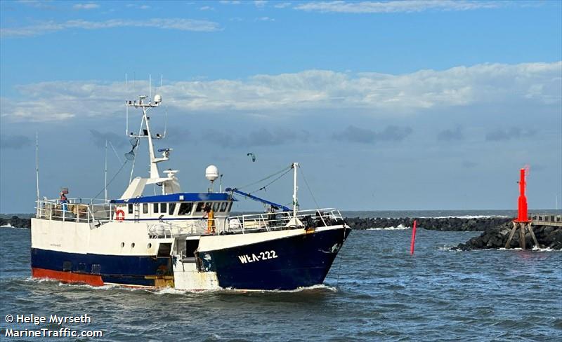 wla-222 (Fishing vessel) - IMO , MMSI 261003012, Call Sign SPG5397 under the flag of Poland