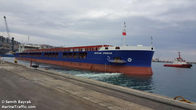 vyacheslav arshinov (General Cargo Ship) - IMO 9945136, MMSI 273613800, Call Sign UBGX2 under the flag of Russia