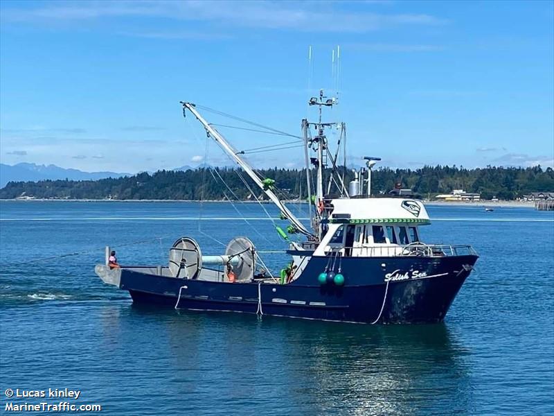 salish sea (-) - IMO , MMSI 338468708 under the flag of USA