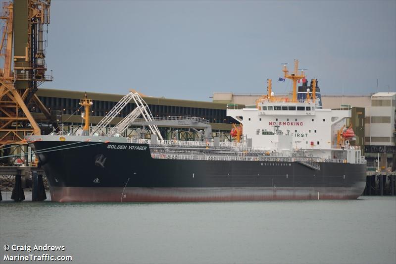 golden voyager (Chemical/Oil Products Tanker) - IMO 9939058, MMSI 352001695, Call Sign 3E2715 under the flag of Panama