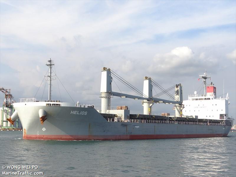 helios (Bulk Carrier) - IMO 9810733, MMSI 352001934, Call Sign 3E3745 under the flag of Panama