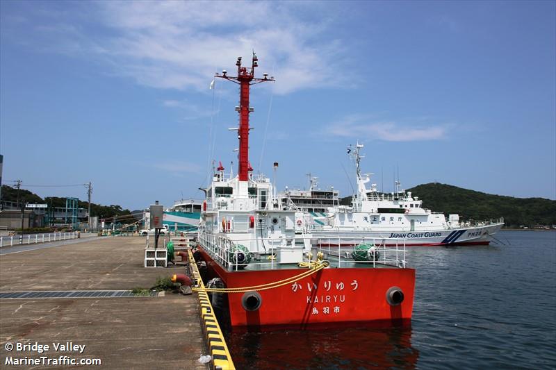 kairyu escort boat (Tug) - IMO , MMSI 431011067, Call Sign JD4354 under the flag of Japan