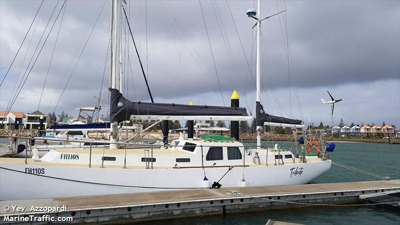 tribute (Sailing vessel) - IMO , MMSI 503090660, Call Sign FH110S under the flag of Australia