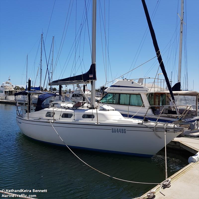 pyewacket (Sailing vessel) - IMO , MMSI 503112270, Call Sign SA449S under the flag of Australia