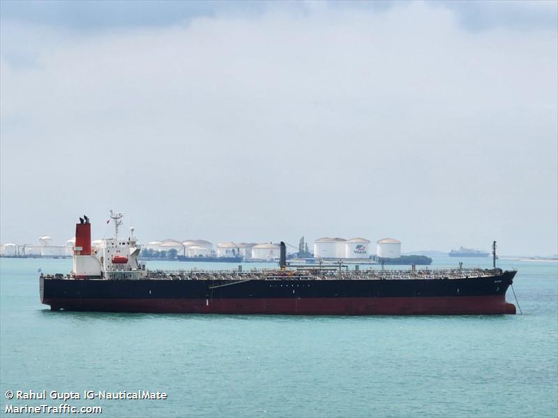 swan (Crude Oil Tanker) - IMO 9382712, MMSI 538010288, Call Sign V7A5849 under the flag of Marshall Islands