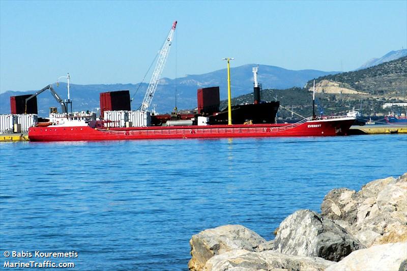 everest (General Cargo Ship) - IMO 8411633, MMSI 630001021, Call Sign J5AC6 under the flag of Guinea-Bissau