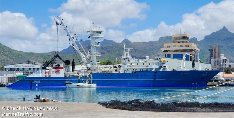 draco (Fishing Vessel) - IMO 9335226, MMSI 664348000, Call Sign S7TW under the flag of Seychelles