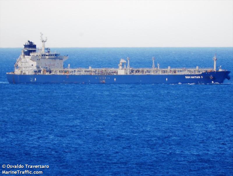 san matias i (Oil Products Tanker) - IMO 9298789, MMSI 701051000, Call Sign LW9727 under the flag of Argentina