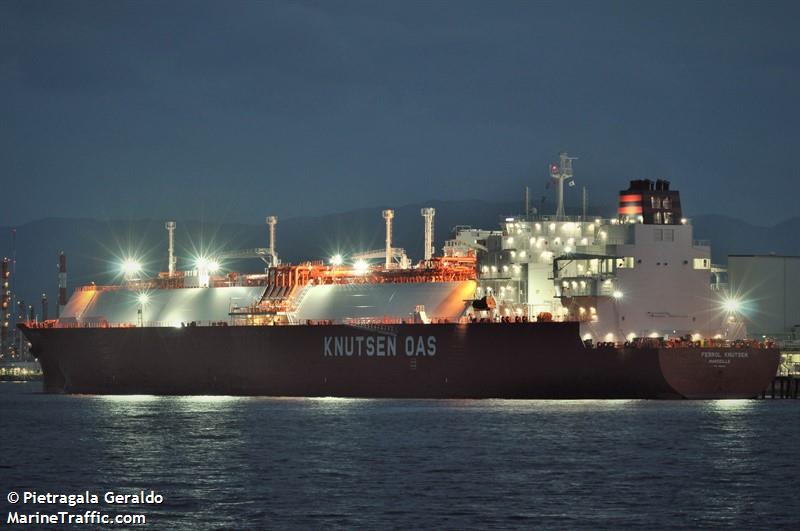 ferrol knutsen (LNG Tanker) - IMO 9918145, MMSI 228420700, Call Sign FMRR under the flag of France