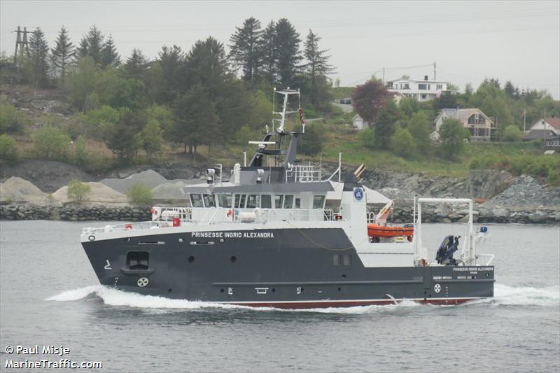 prs.ingrid alexandra (Research Vessel) - IMO 9941477, MMSI 259016200, Call Sign LGXD under the flag of Norway