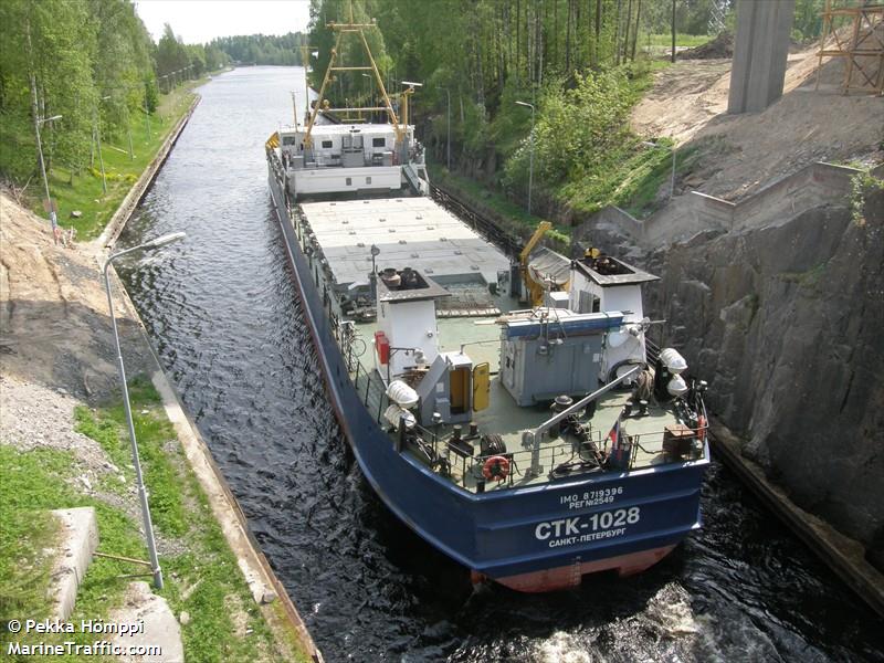 stk-1028 (General Cargo Ship) - IMO 8719396, MMSI 273312210, Call Sign  UBEP under the flag of Russia