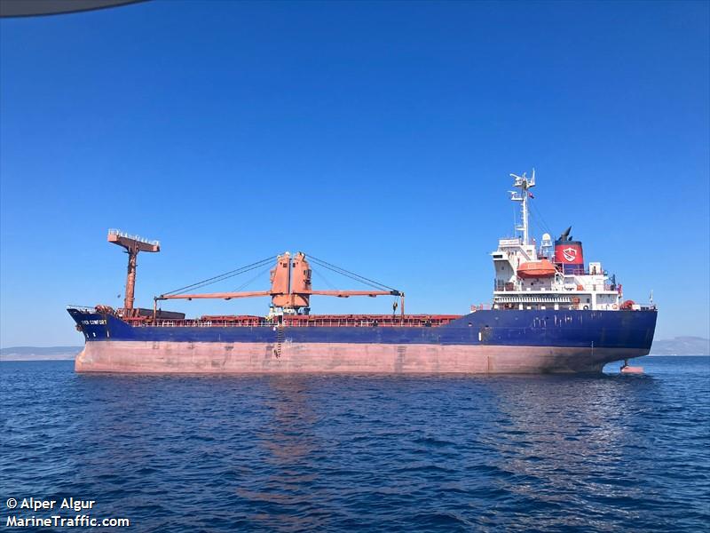 ever comfort (General Cargo Ship) - IMO 9205550, MMSI 314708000, Call Sign 8PGO6 under the flag of Barbados