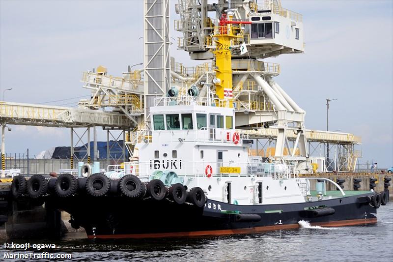 ibukimaru (Tug) - IMO , MMSI 431006804, Call Sign JD3879 under the flag of Japan